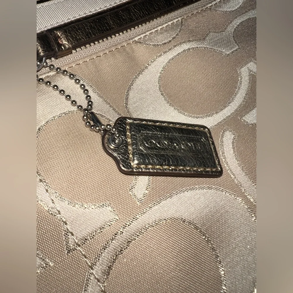 👜 Coach Neutral Logo Chain Bag